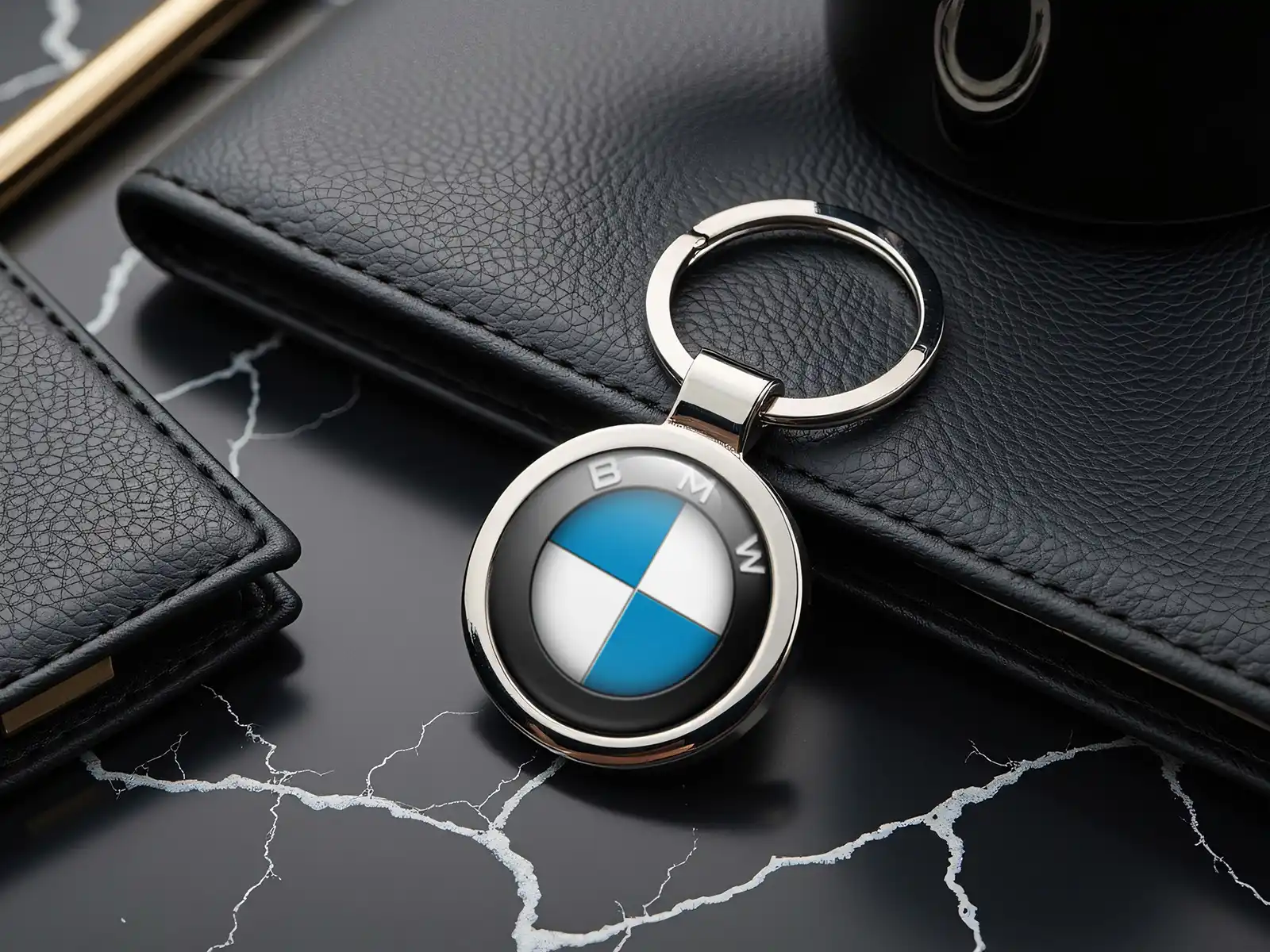 BMW Porte-Clefs Perso Acier Stylé